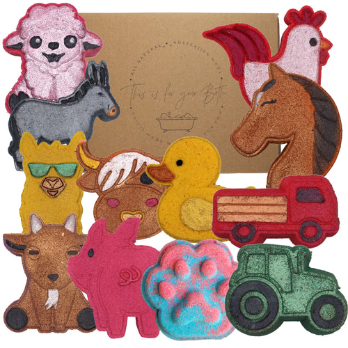 Farm Gift Box - 100% Profits go to The Rescue Ranch AU - THIS IS FOR YOUR BATH