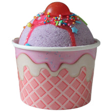 Load image into Gallery viewer, Ice Cream Bath Bomb - THIS IS FOR YOUR BATH
