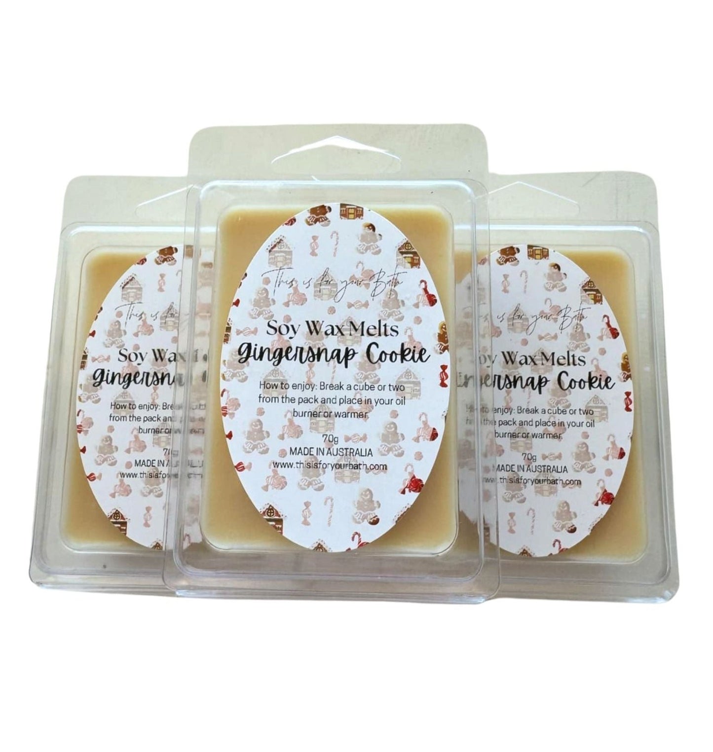 Gingersnap Cookie Wax Melts