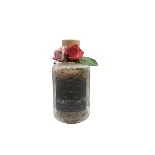 Lavender Salts Jar