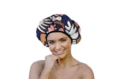 Microfiber Lined Shower Cap - Abstract - THIS IS FOR YOUR BATH