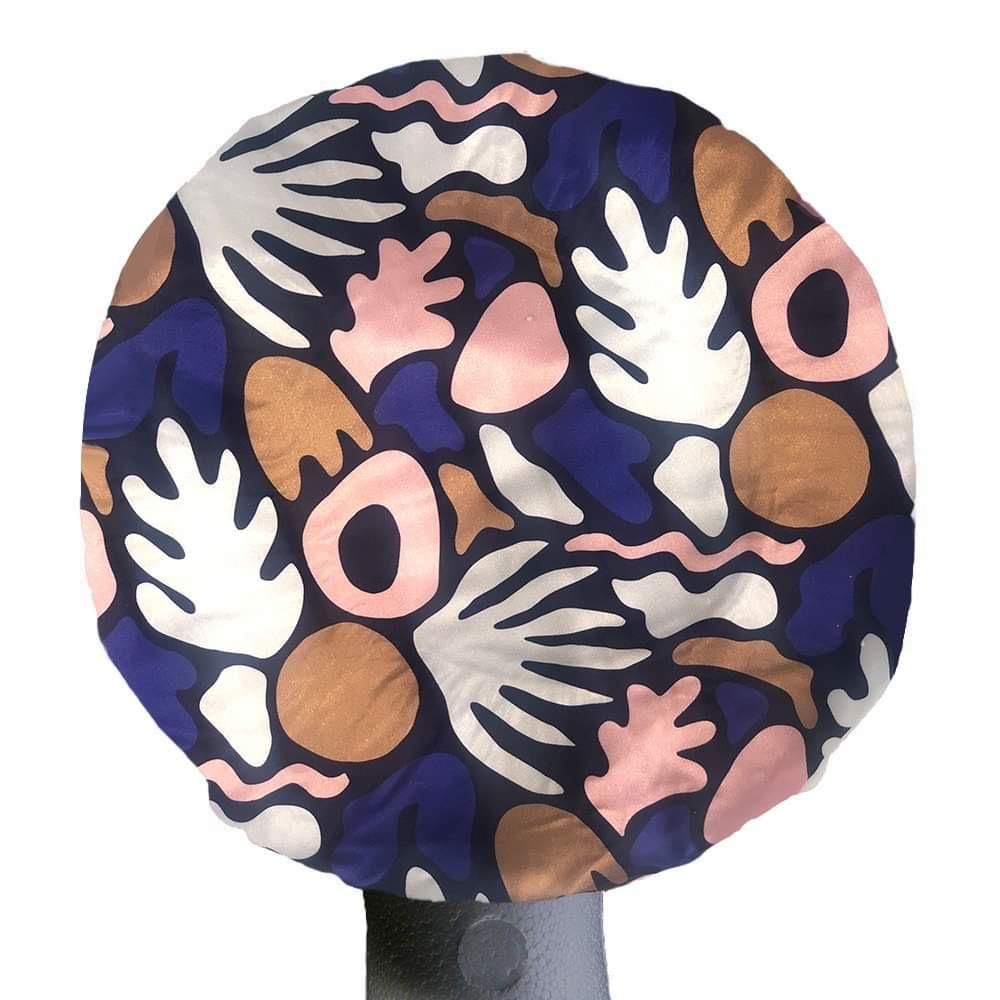 Microfiber Lined Shower Cap - Abstract - THIS IS FOR YOUR BATH