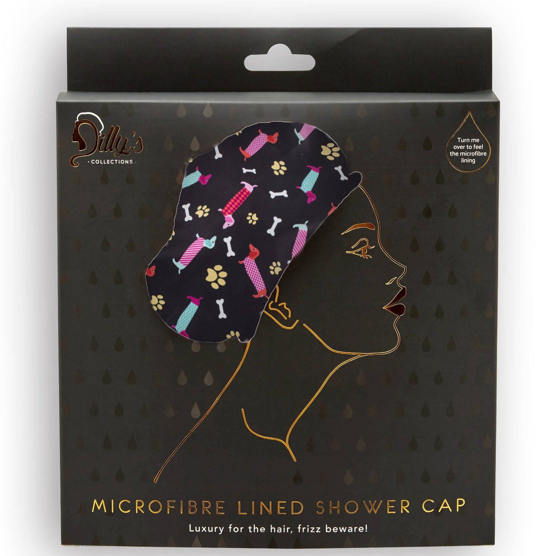 Microfiber Lined Shower Cap - Dogs - THIS IS FOR YOUR BATH