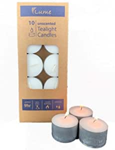 Tealight Candles - 10 Pack (9hrs) - THIS IS FOR YOUR BATH