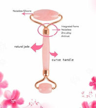 Load image into Gallery viewer, Rose Jade Roller and Gua Sha Set - THIS IS FOR YOUR BATH
