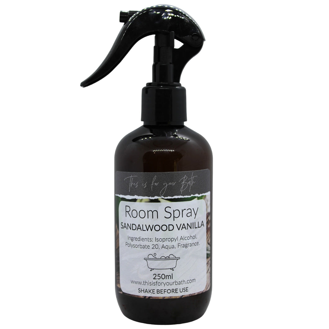 Room Spray - Sandalwood Vanilla - THIS IS FOR YOUR BATH