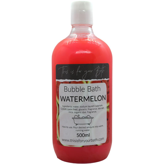 Bubble Bath - Watermelon - THIS IS FOR YOUR BATH