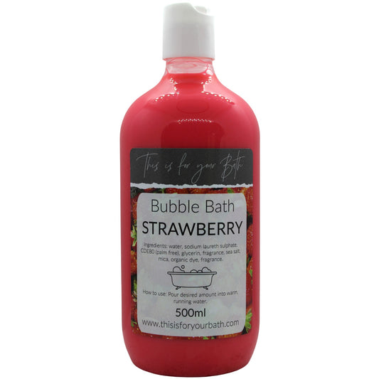 Bubble Bath - Strawberry - THIS IS FOR YOUR BATH