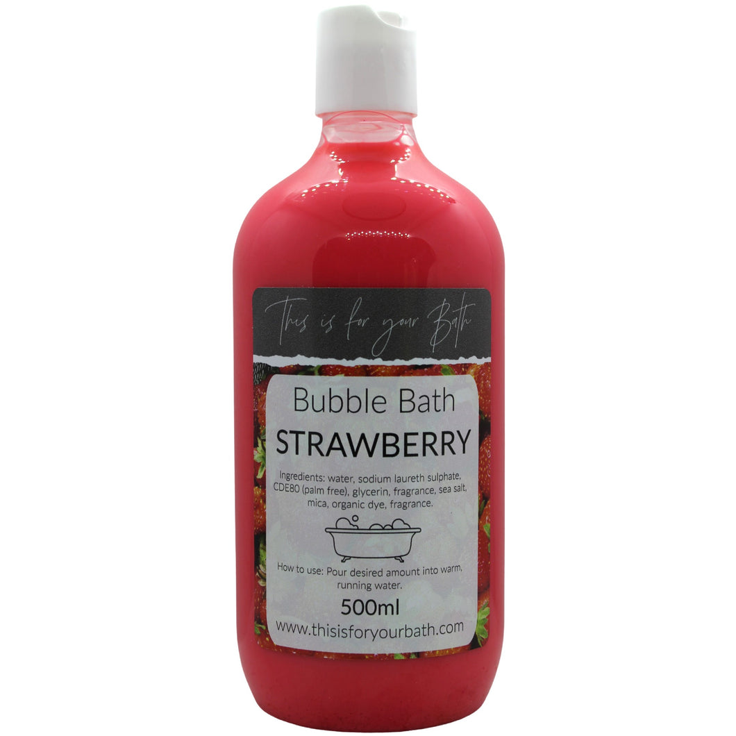 Bubble Bath - Strawberry - THIS IS FOR YOUR BATH