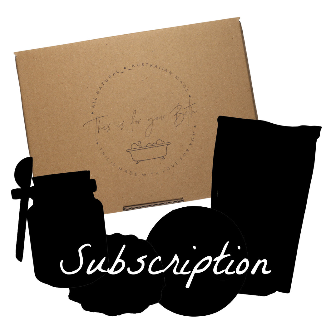 Quarterly Subscription Box - THIS IS FOR YOUR BATH