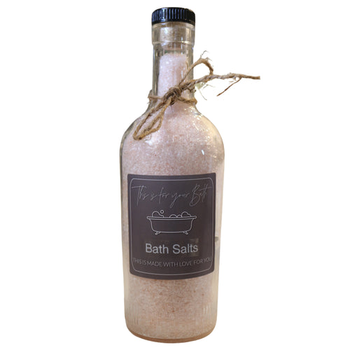 Bath Salts in Bottle - THIS IS FOR YOUR BATH