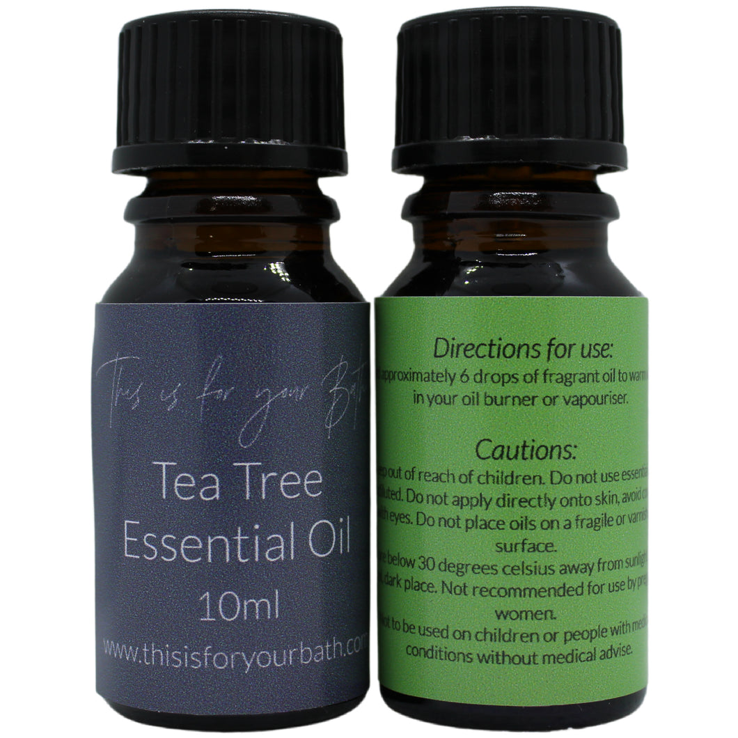 Tea Tree Pure Essential Oil - THIS IS FOR YOUR BATH