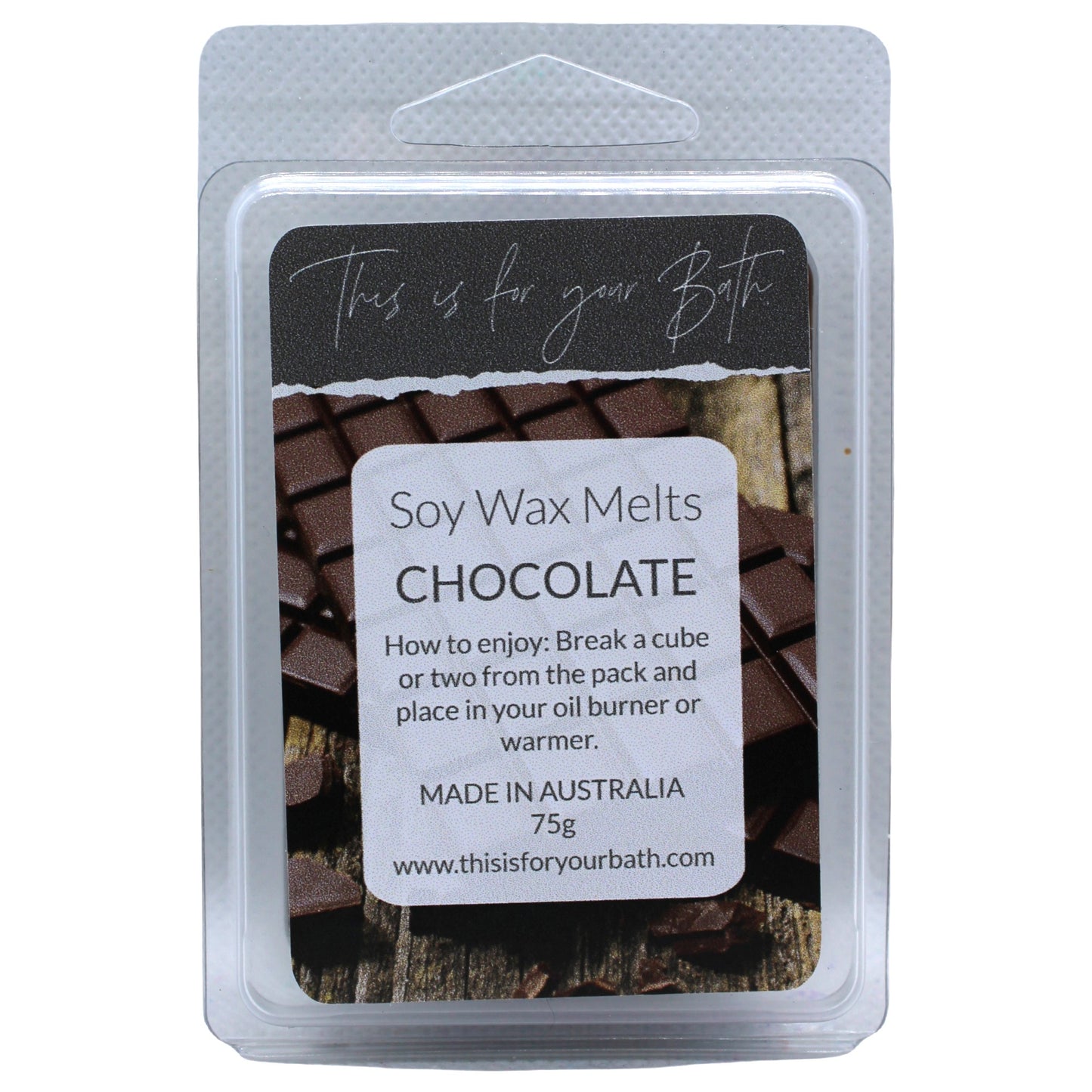 Chocolate Wax Melts - THIS IS FOR YOUR BATH