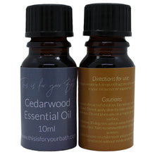 Load image into Gallery viewer, Cedarwood Pure Essential Oil - THIS IS FOR YOUR BATH
