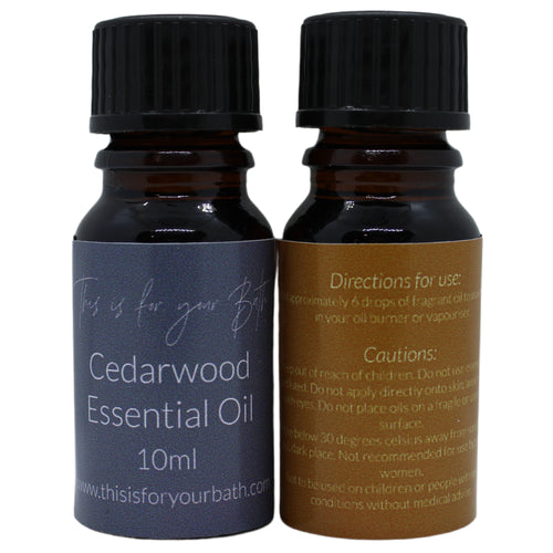 Cedarwood Pure Essential Oil - THIS IS FOR YOUR BATH