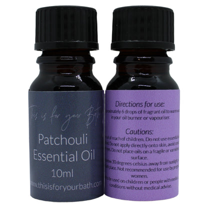 Patchouli Pure Essential Oil - THIS IS FOR YOUR BATH