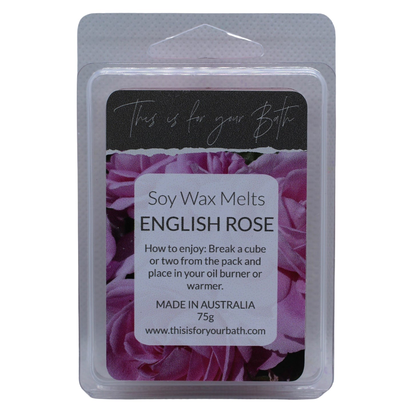 English Rose Wax Melts - THIS IS FOR YOUR BATH