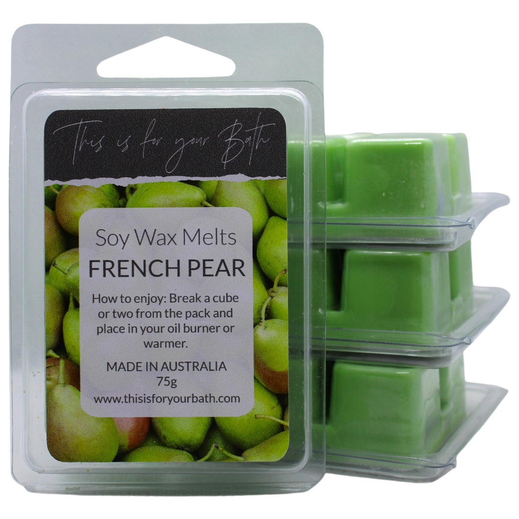 French Pear Wax Melts - THIS IS FOR YOUR BATH