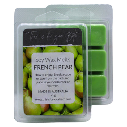 French Pear Wax Melts - THIS IS FOR YOUR BATH