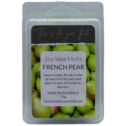 French Pear Wax Melts - THIS IS FOR YOUR BATH