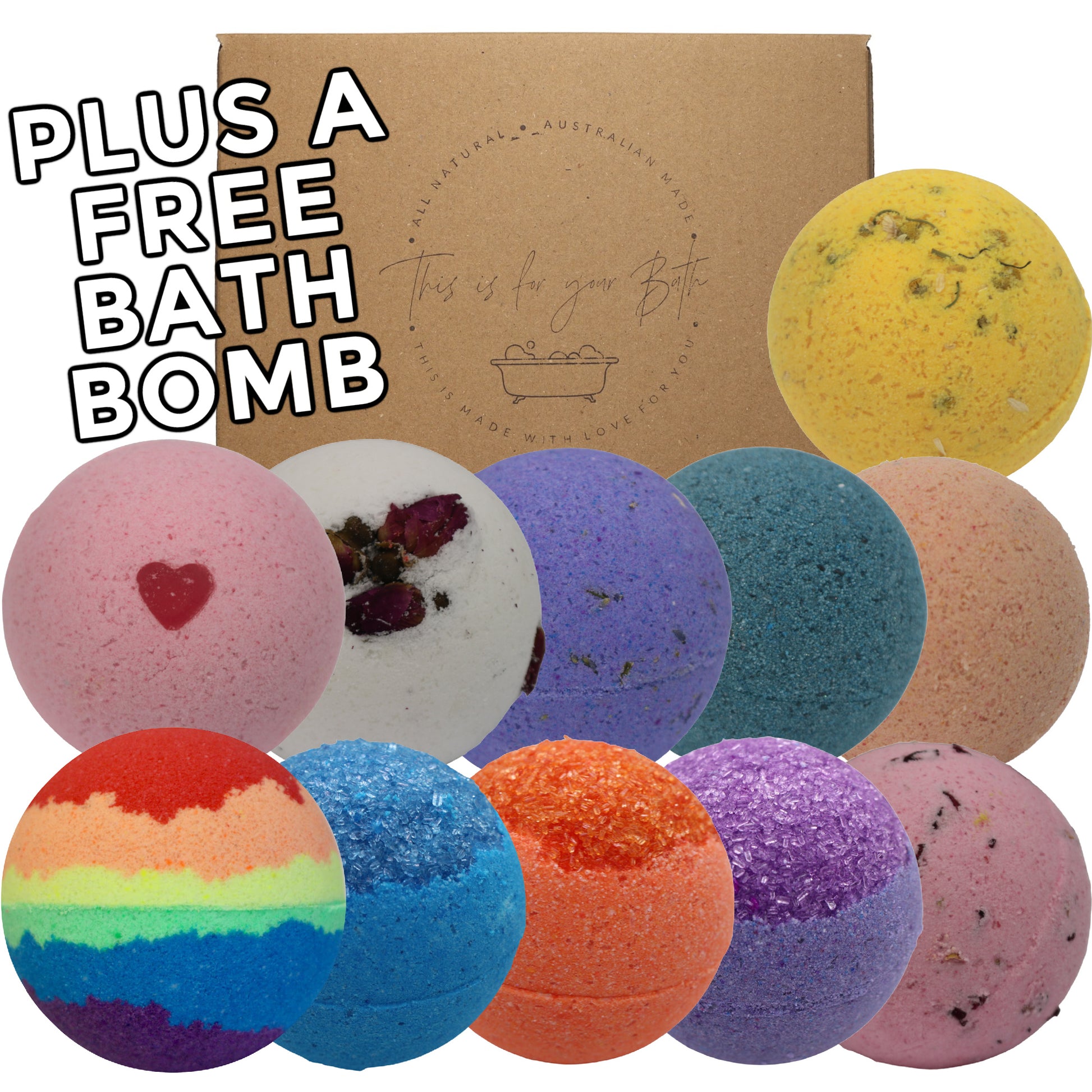 Big Bath Bomb Box - THIS IS FOR YOUR BATH