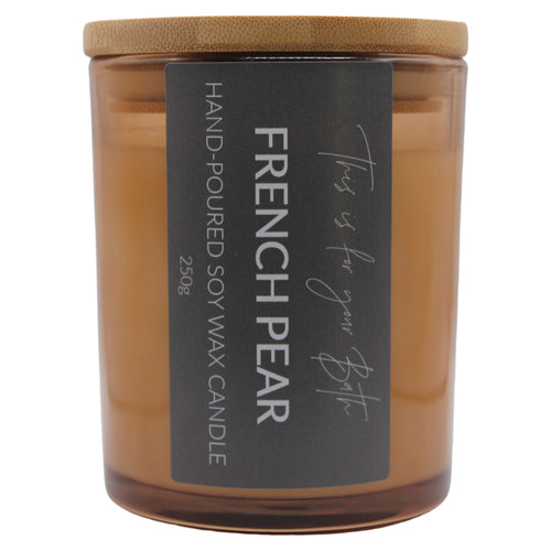 French Pear Candle - THIS IS FOR YOUR BATH