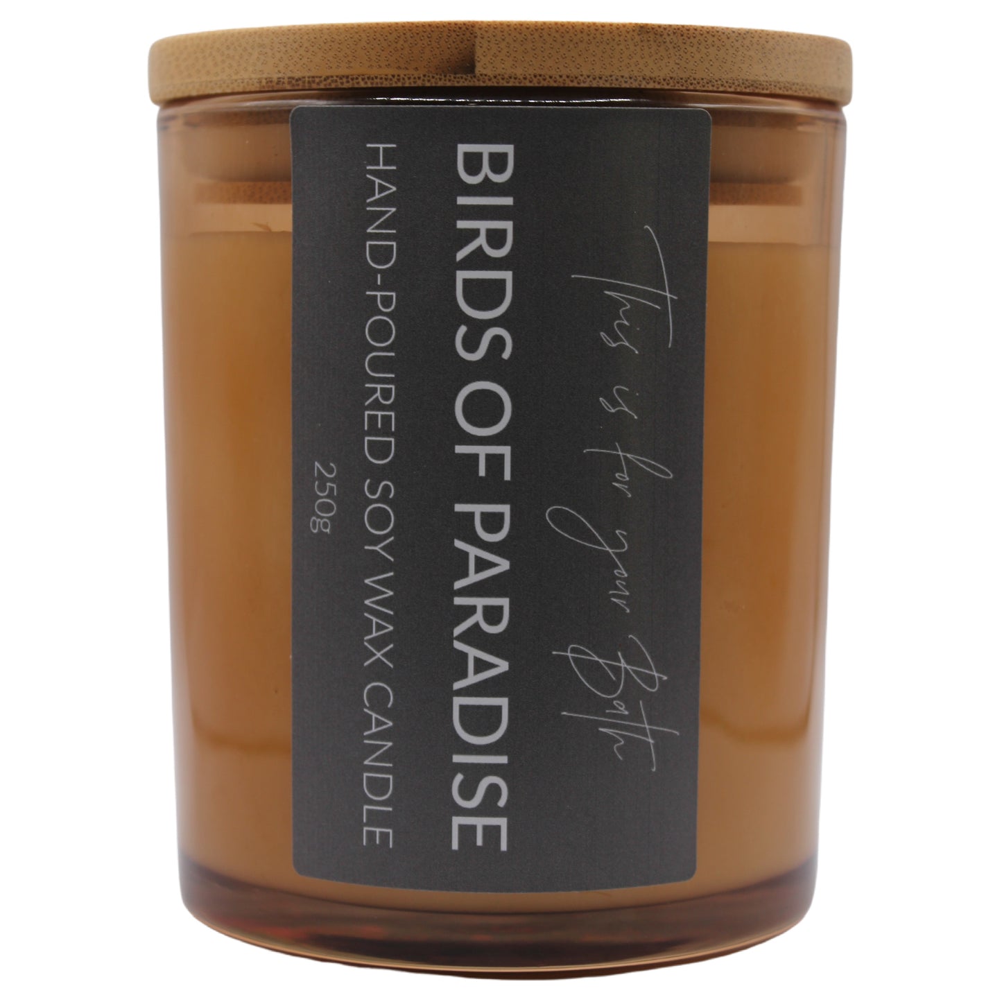 Birds of Paradise Candle - THIS IS FOR YOUR BATH