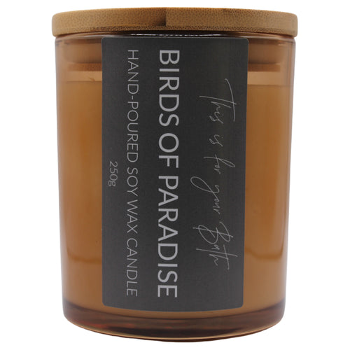 Birds of Paradise Candle - THIS IS FOR YOUR BATH