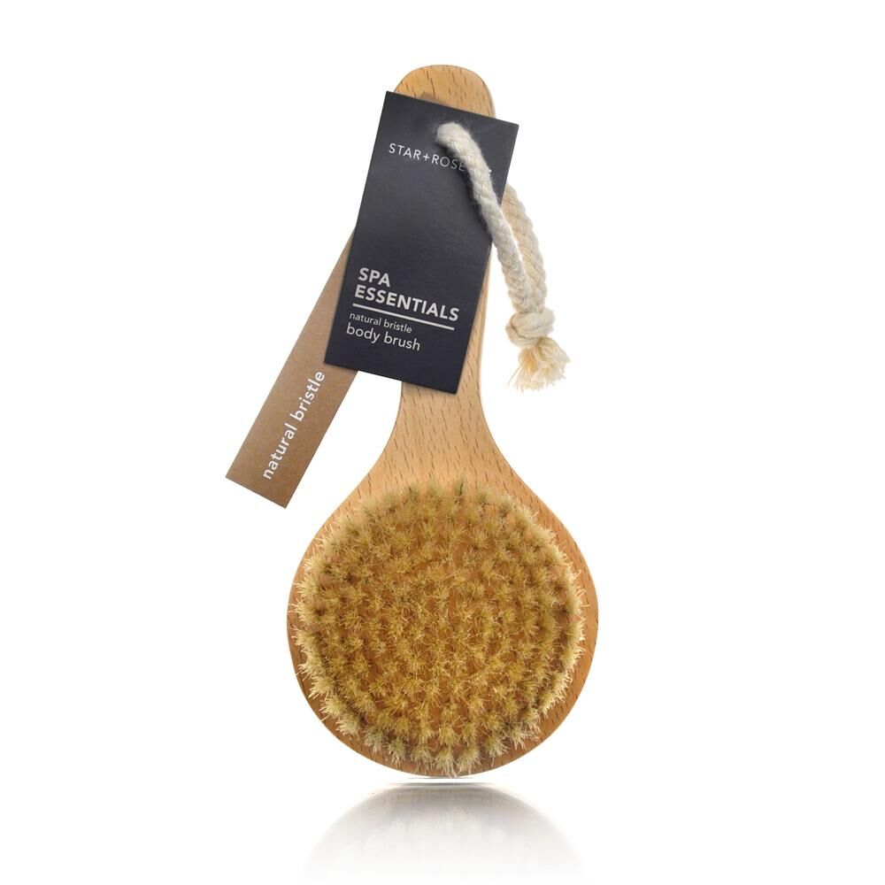 Natural Bristle Body Brush - THIS IS FOR YOUR BATH