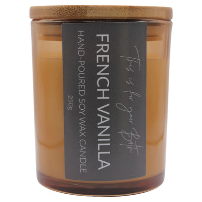 French Vanilla Candle - THIS IS FOR YOUR BATH