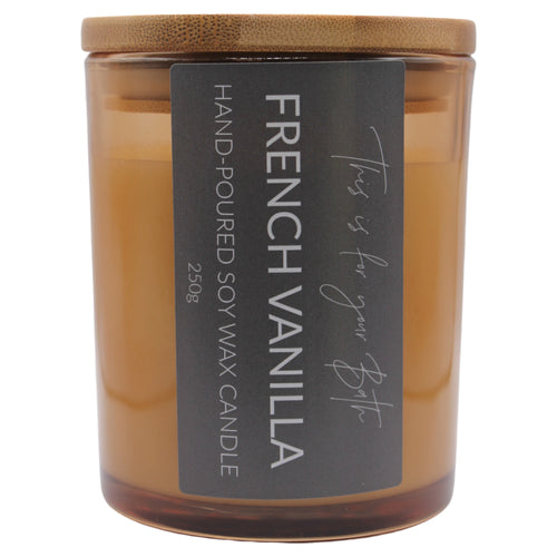 French Vanilla Candle - THIS IS FOR YOUR BATH